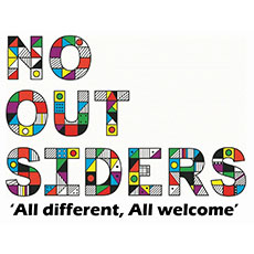 No Outsiders Logo